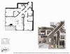 2 Bedroom 2C1 Floor Plan - The Merian